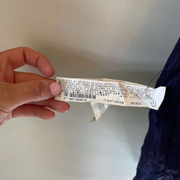 Zara Sequin Print Dress Size XSmall - Picture 15 of 15